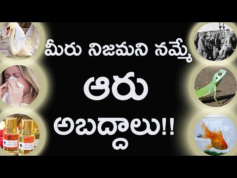 6 Interesting Facts You Never Know in Telugu