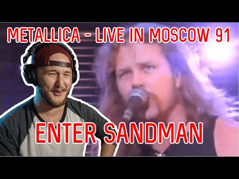 Metallica | 'Enter Sandman' | Live Moscow 1991 | Reaction/Review