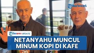 Diisukan Tewas, Netanyahu Klarifikasi Unggah Video di Kafe Sambil Ngopi dan Perlihatkan Lima Jari
