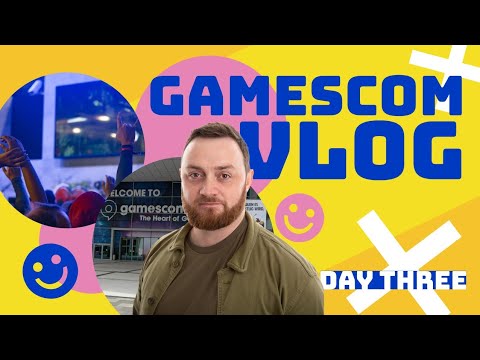 Gamescom 2026 Diary Day 3 - Day 1 on the Booth