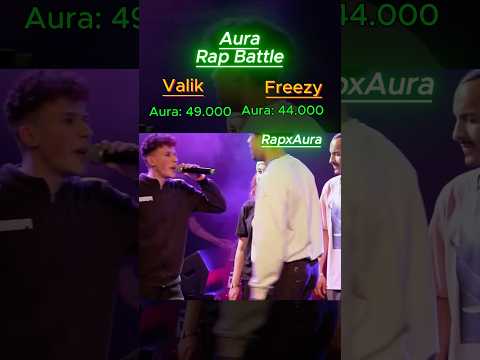 Valik vs Freezy - Aura Scan 📈📉 #aura #freestyle #freezy #rapbattle #valik