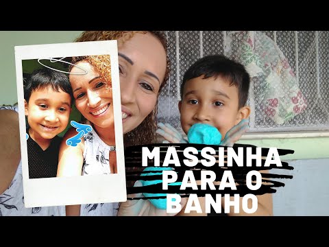 Massinha de Banho! Fácil e rápido de fazer!
