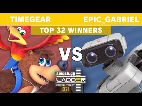 smash.gg Ladder Final Bracket - TimeGear (Banjo & Kazooie) Vs. Epic_Gabriel (ROB) - Top 32