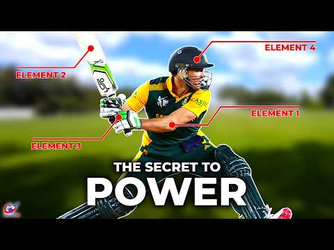 How Pro Cricket Players Hit So Hard With Just 4 Easy Moves | Baseball vs Golf vs Cricket