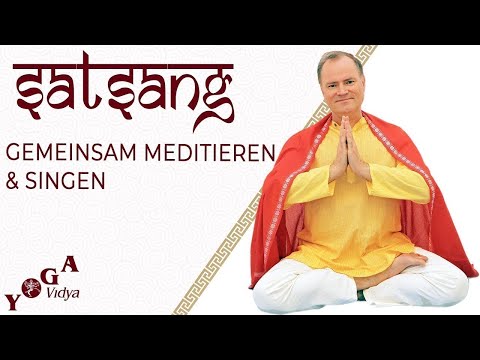 Satsang "Über Meditation" mit Ishwara - Yoga Vidya Live, 28.06.2024, 20:00 Uhr