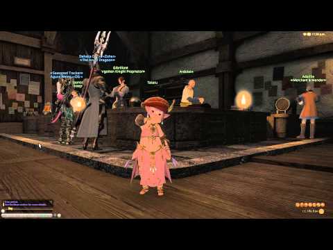 Final Fantasy XIV  Heavensward - Tataru dances