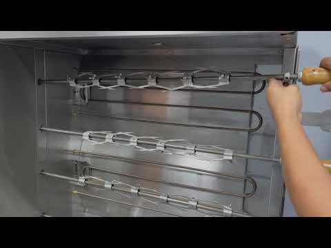 Metal Supreme FRE6VE Electric Rotisserie Oven