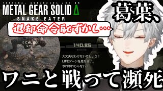 【メタルギア】ワニと殴りあって瀕死になる葛葉【メタルギア ソリッド デルタ: スネークイーター/METAL GEAR SOLID/葛葉/にじさんじ/切り抜き】
