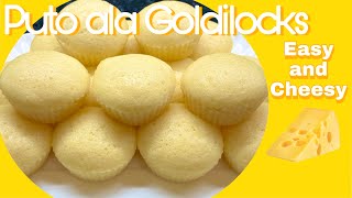 PUTO ALA GOLDILOCKS//BEST PUTO RECIPE//EASY AND CHEESY FILIPINO STEAMED CAKE