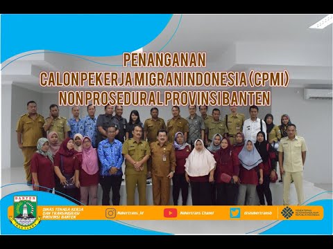    KEMNAKER KEMBALI PULANGKAN CALON PEKERJA MIGRAN ASAL BANTEN