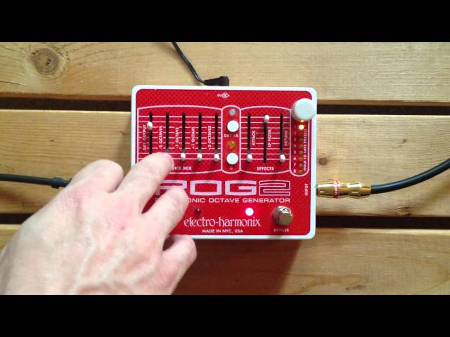 Electro-Harmonix POG2 Polyphonic Octave Generator Pedal w/ power in Amps & Pedals in Thunder Bay