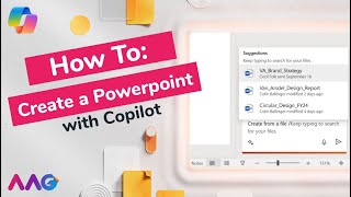 How to create a Powerpoint with Copilot