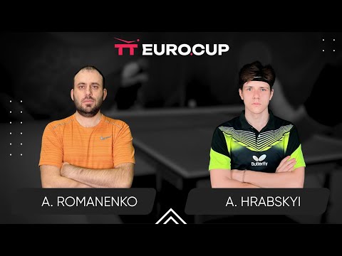 23:15 Andrii Romanenko - Andrii Hrabskyi 03.03.2025 TT Euro.Cup Ukraine Master. TABLE 3