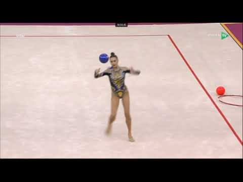 BOLATAEVA Natela Ball Qualification World Championships Baku 2019