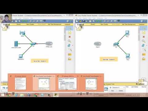 10.3.1.4 Packet Tracer Multiuser - Implement Services