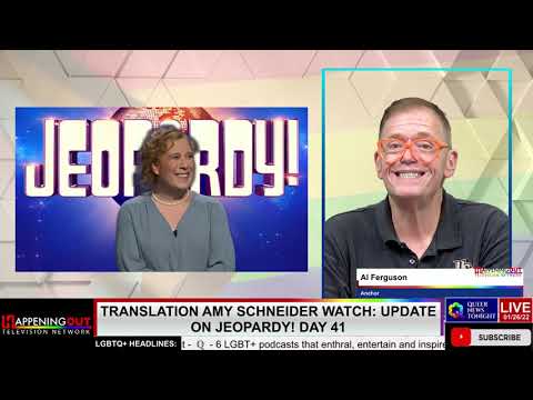 TRANS & LGBTQ+ Jeopardy Champion Amy Schneider Defeated in No. 41 by Gay ‘Maladjusted Homosexual’