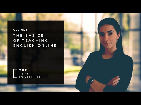 The basics of teaching English online. Explained by online teacher Kate | The TEFL Institute