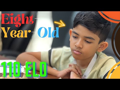 This 8-year-old Western Asian Youth Gold Medalist gained 110 ELO at the Sharjah Masters Futures