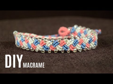 Spiral Macrame Patterns DIY Macrame Spiral Bracelets