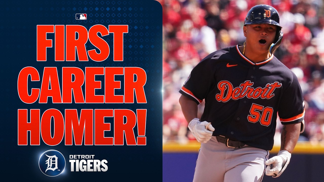 Hao-Yu Lee CRUSHES his 1st career home run to give the Tigers the lead | MLB Highlights🔥