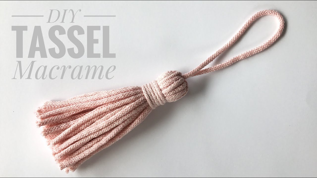 Watch DIY Macrame Tassel/Jak zrobić chwost/zawieszkę/frędzel now DIY Macrame Tassel/Jak zrobić chwost/zawieszkę/frędzel