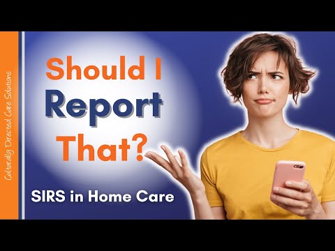 Vorfälle, die unbedingt gemeldet werden müssen – SIRS in der häuslichen Pflege