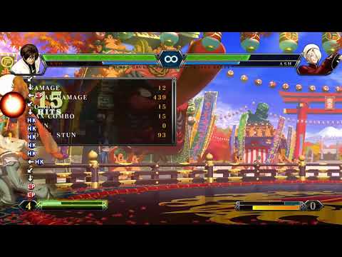 KOF XIII NESTS KYO COMBO HD DRIVE