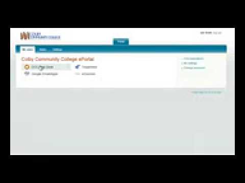 Logging in Using ePortal at Colby Community College