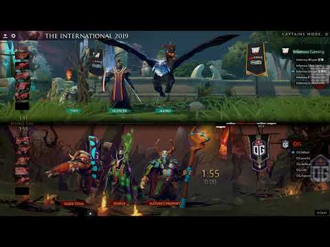 TI9 DAY1 OG VS Infamous Gaming GAME 1