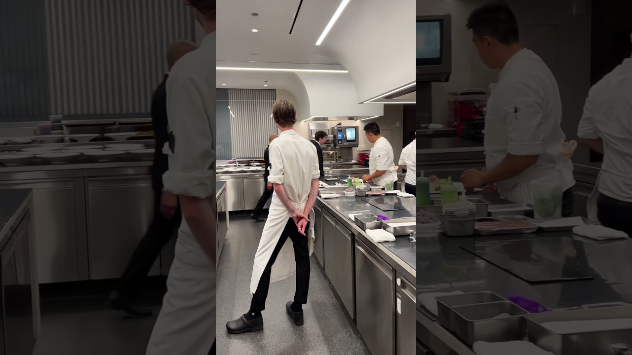 Ever, Chicago - 2 MICHELIN stars kitchen #chicago #chicagofoodie #michelinstar #finedining