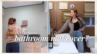 VLOG: let's make over my bathroom? (I can assure you this will be controversial)