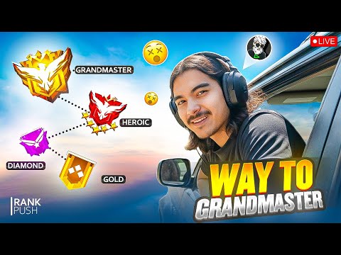 LIVE 🔴 Season 49 Rank Push😱 Dominating top 1 Global Lobby #freefirelive #lakagaming #shortfeed