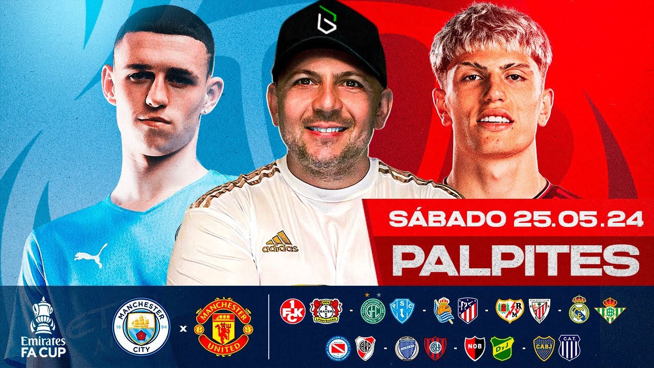 PALPITES DE FUTEBOL PARA HOJE 25 05 2024 (SÁBADO) + BILHETE PRONTO | Boleiros Tips