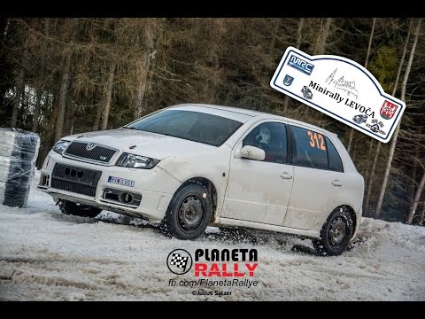 Ďurej - Slamčík Zimná Minirally Levoča 2017