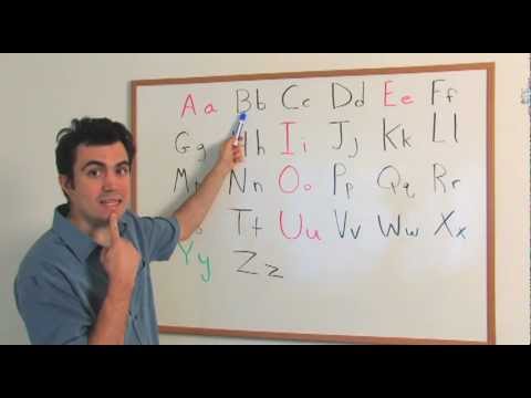 The English Alphabet (ABC - English Letters) Learn English