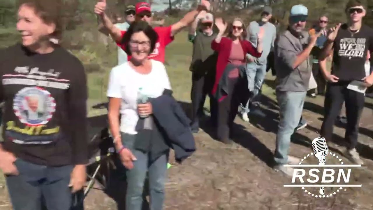 FULL: RSBN Walks the Huge Line for President Trump in Wichita, Kansas - 10/19/26