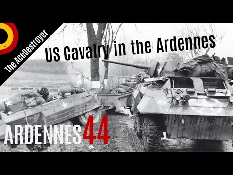 In combat with the 14th Cavalry Group - Battle of the Bulge | 16-18 December 1944
