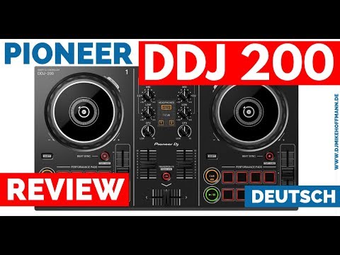 DDJ 200 Review Deutsch mit Pioneer WeDJ App | Pioneer DDJ 200 DJ Controller