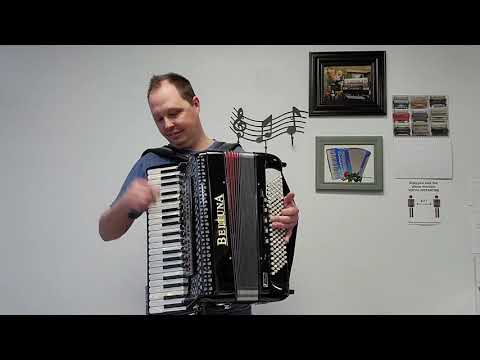 (SOLD!) - Beltuna Euro IV - Video #2 (full size, full MIDI) (Carnegie Accordion Company)