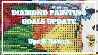 Progress, Not Perfection . . . Right? | Diamond Painting Goals Update