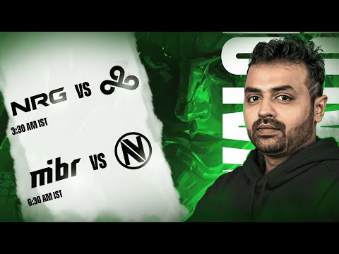 NRG VS C9 | MIBR VS ENVY | VCT 2026: Americas Kickoff Day 3 | #vctwatchparty