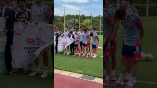 Download lagu #長友佑都 & #吉田麻也 でセレモニー #FIFAワールドカップ 2026へ代表合宿スタート #shorts mp3