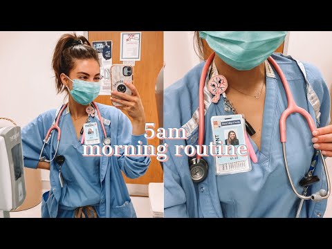 My Nursing School Morning Routine (Labor & Delivery Capstone)