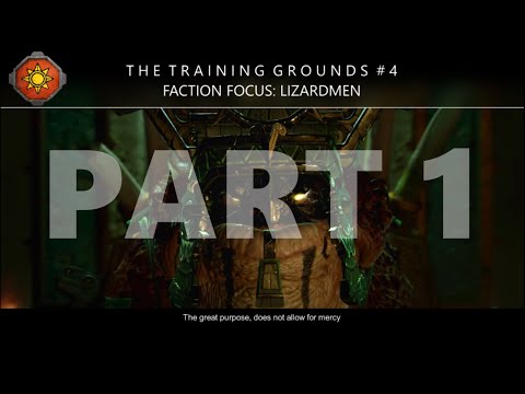 TRAINING GROUNDS#4 - LIZARDMEN FOCUS - RedSalamander(Zach), A Rubber Duck of War, Felkon