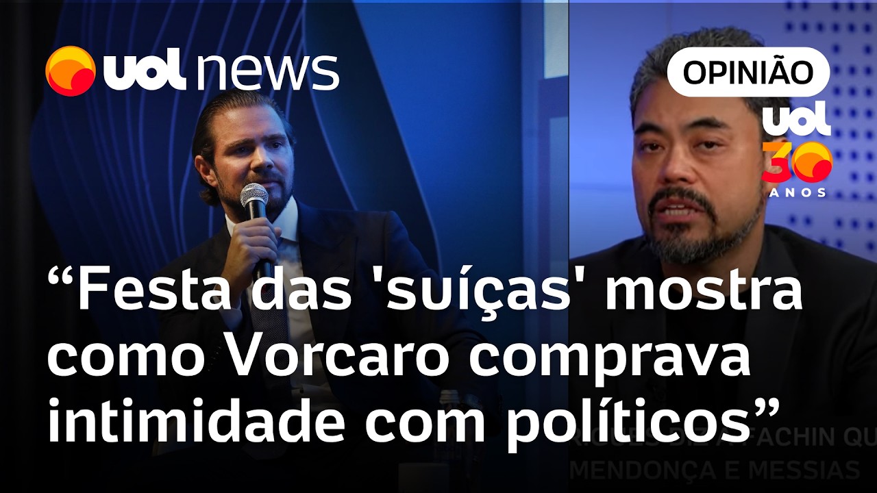 Festa das 'suíças' mostra como Vorcaro comprava intimidade com políticos | Sakamoto