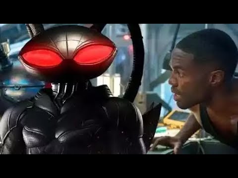 Black Manta take Atlantis weapons --aquaman