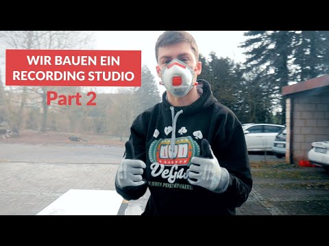 Wir bauen ein Recording Studio - Absorber bauen (Part 2)