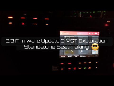 Firmware Update 2.3 on the MPC LIVE - Brief 3 VST Exploration