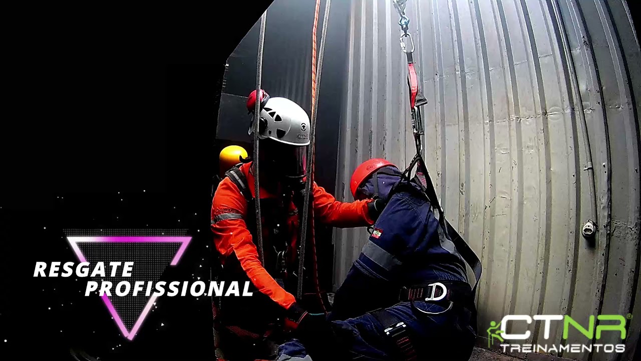 RESGATE EM ESPAÇO CONFINADO - CTNR Treinamentos