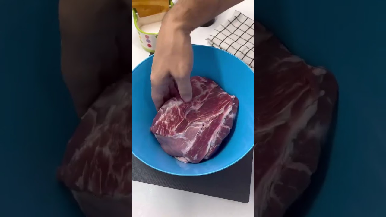 EL LOMO ADOBADO CASERO DE MI ABUELA!!🥩😋 #youtubeshorts #shorts